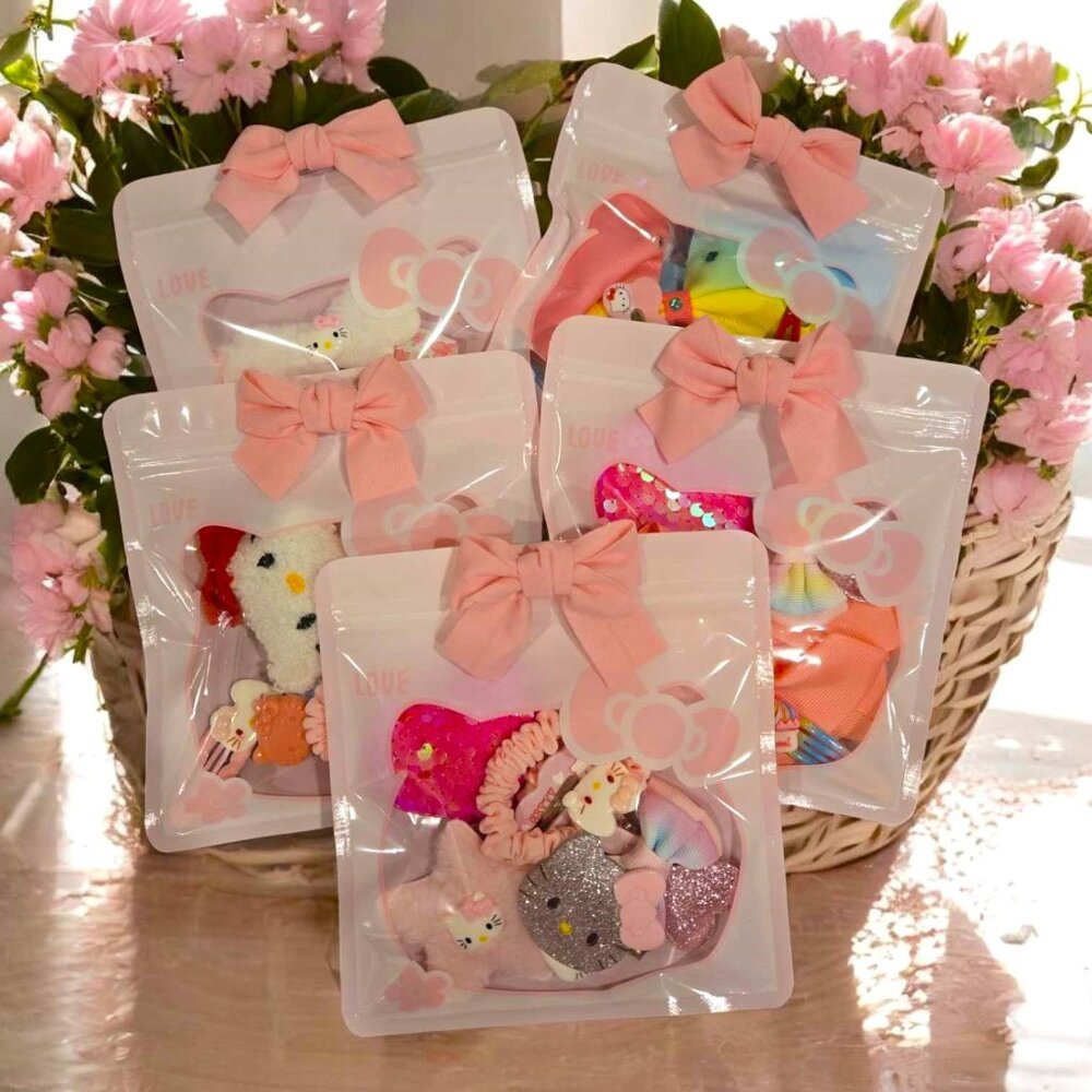 Pink Hello Kitty Mystery Hair Bow Bags